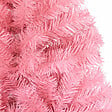 VIDAXL - vidaXL Sapin de Noël artificiel avec support rose 120 cm PVC - vignette