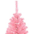 VIDAXL - vidaXL Sapin de Noël artificiel avec support rose 150 cm PVC - vignette