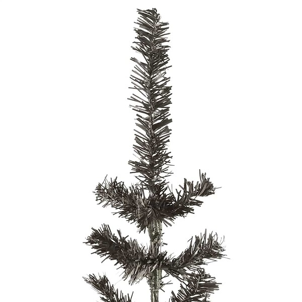 VIDAXL - vidaXL Sapin de Noël étroit Noir 180 cm - large