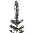 VIDAXL - vidaXL Sapin de Noël étroit Noir 180 cm - vignette