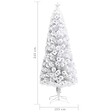 VIDAXL - vidaXL Arbre de Noël artificiel pré-éclairé blanc 240 cm fibre optique - vignette