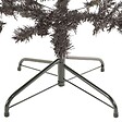 VIDAXL - vidaXL Sapin de Noël étroit Noir 210 cm - vignette