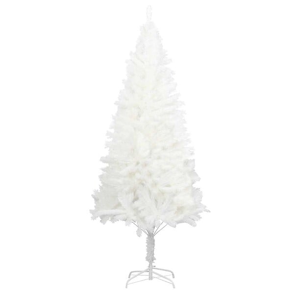 VIDAXL - vidaXL Arbre de Noël artificiel aiguilles réalistes blanc 210 cm - large