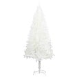 VIDAXL - vidaXL Arbre de Noël artificiel aiguilles réalistes blanc 210 cm - vignette