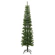 VIDAXL - vidaXL Sapin de Noël artificiel mince avec support 240 cm PE - vignette