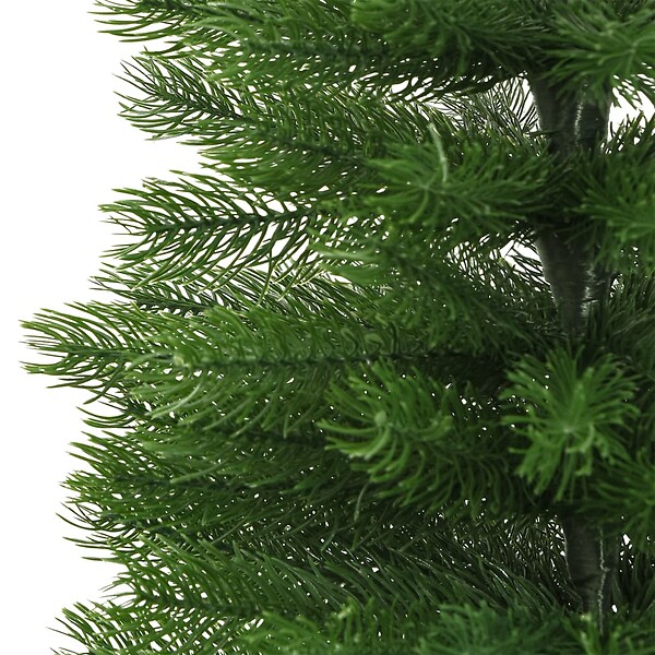 VIDAXL - vidaXL Sapin de Noël artificiel mince avec support 240 cm PE - large