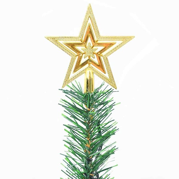 VIDAXL - vidaXL Arbre de Noël artificiel pré-éclairé avec boules vert 64 cm - large