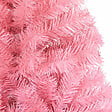 VIDAXL - vidaXL Sapin de Noël artificiel avec support rose 180 cm PVC - vignette
