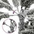 VIDAXL - vidaXL Sapin de Noël artificiel avec neige floquée 210 cm PVC et PE - vignette