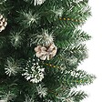 VIDAXL - vidaXL Sapin de Noël artificiel mince avec support 120 cm PVC - vignette
