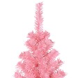 VIDAXL - vidaXL Sapin de Noël artificiel avec support rose 240 cm PVC - vignette