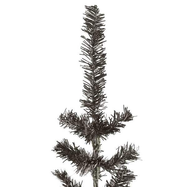 VIDAXL - vidaXL Sapin de Noël étroit Noir 240 cm - large