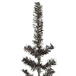 VIDAXL - vidaXL Sapin de Noël étroit Noir 240 cm - vignette