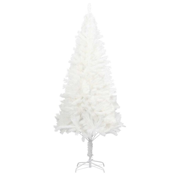 VIDAXL - vidaXL Arbre de Noël artificiel aiguilles réalistes blanc 240 cm - large