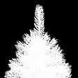 VIDAXL - vidaXL Arbre de Noël artificiel aiguilles réalistes blanc 240 cm - vignette