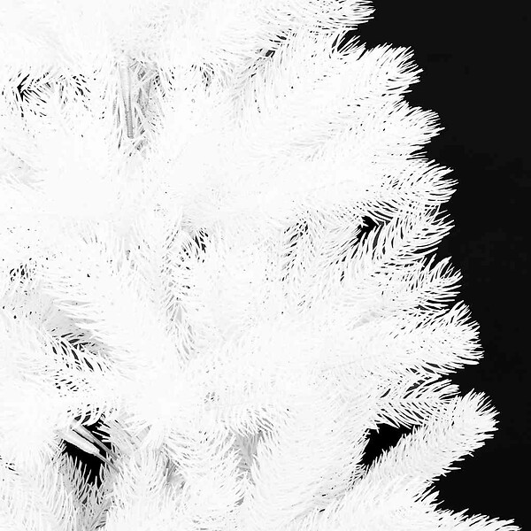 VIDAXL - vidaXL Arbre de Noël artificiel aiguilles réalistes blanc 240 cm - large