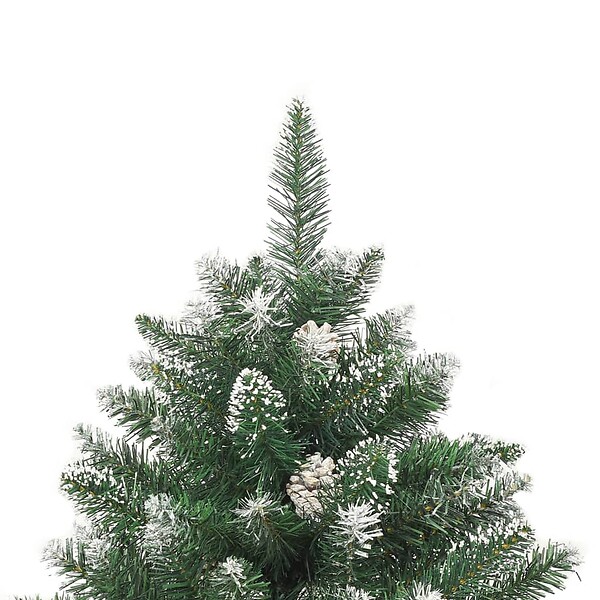 VIDAXL - vidaXL Sapin de Noël artificiel avec support 240 cm PVC - large