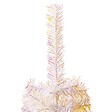 VIDAXL - vidaXL Sapin de Noël artificiel pointes iridescentes Blanc 240 cm PVC - vignette