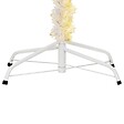 VIDAXL - vidaXL Sapin de Noël artificiel pointes iridescentes Blanc 240 cm PVC - vignette