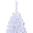 VIDAXL - vidaXL Arbre de Noël artificiel avec branches épaisses blanc 240cm PVC - vignette