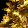 VIDAXL - vidaXL Sapin de Noël pré-éclairé et pommes de pin vert 150cm PVC et PE - vignette