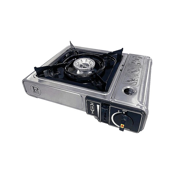 INTEC - Réchaud à Gaz Portable 1Feu 2200W + 8 Cartouches gaz Butane Idéal Réchaud Camping, Van Cuisine Extérieure INTEC - large