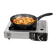 INTEC - Réchaud à Gaz Portable 1Feu 2200W Inox Allumage Facile Piezo Cartouche gaz Butane échaud Camping, Van Cuisine Extérieure INTEC - vignette