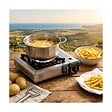 INTEC - Réchaud à Gaz Portable 1Feu 2200W Inox Allumage Facile Piezo Cartouche gaz Butane échaud Camping, Van Cuisine Extérieure INTEC - vignette