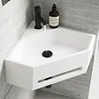 THALASSOR - COSY 35 - Lave-mains d'angle en Solid Surface 35 x 35 x 20(h) cm - vignette