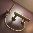 FERRO - CIRICULUS Robinet mitigeur de douche + douchette à main or brossé - vignette