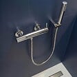 FERRO - CIRICULUS Robinet mitigeur de douche + douchette à main chrome brillant - vignette