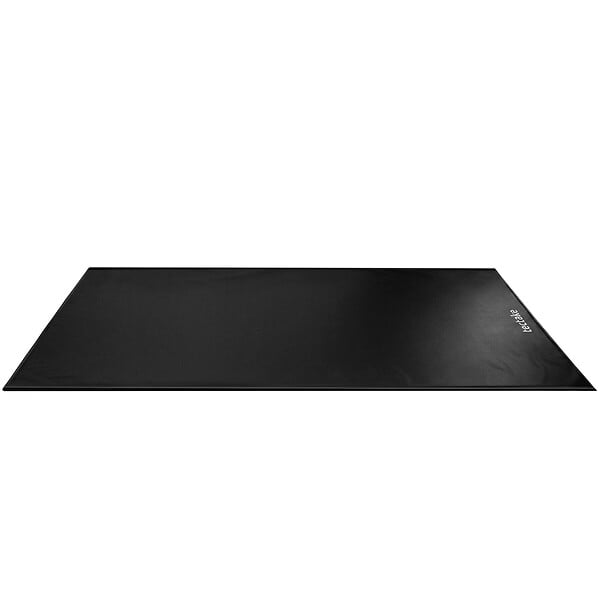 TECTAKE - Tapis de sol garage antidérapant en plastique noir 6,7 x 2,6 m imperméable avec raclette extracteur télescopique - large