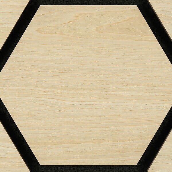 TECTAKE - Lot 4 panneaux acoustiques en mdf chêne clair effet bois absorption acoustique efficace mur - large