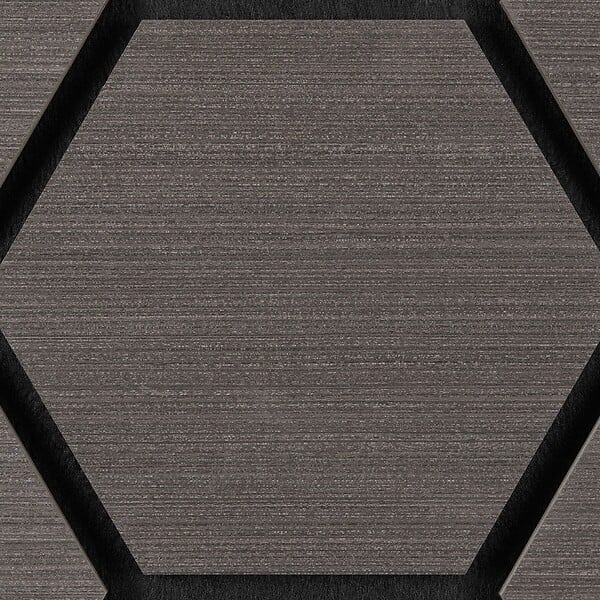 TECTAKE - Lot 6 panneaux acoustiques en mdf en bois chêne gris absorption acoustique efficace 76 x 62 x 1,8 cm - large
