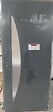 GD MENUISERIES - Porte d'entree acier Vitrée, LUNA gris anthracite RAL 7016, H215xL90 p, Droit Cotes Tableau - vignette