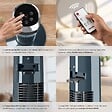 TECTAKE - Ventilateur colonne silencieux 3 modes 3 vitesses fonction oscillation 90° gris anthracite 32 x 93 cm - vignette