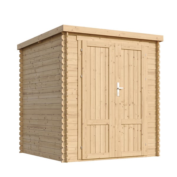 TIMBELA - Abri de Jardin en Bois 3,53 m² TIMBELA M309F1+M309G - large