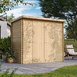 TIMBELA - Abri de Jardin en Bois 2,63 m² TIMBELA M310C1+M310G - vignette