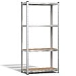 VOUNOT - Etagères de rangement charge lourde robuste à 4 niveaux 80x40x160cm - vignette