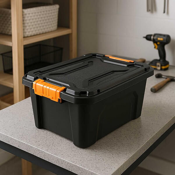 WERKAPRO - Bac de rangement  20 L (49 x 38 x 20 cm) - large