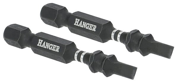 HANGER - Embouts impact 1/4'' fente 50 x 4mm - HANGER - 134057 - large