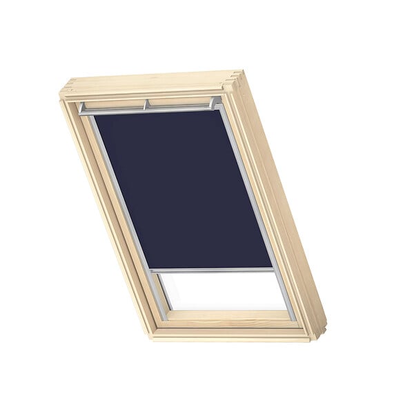 VELUX - Store occultant fenêtre de toit - Polyester - Bleu foncé - 78x118 cm - large
