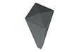 CASANOOV - Casanoov Lot de 2 poteaux ELDA 15x15  cm aluminium H.240  cm gris anthracite - vignette