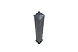 CASANOOV - Casanoov Lot de 2 poteaux EIFEL 20x20 en alu H.190  cm - Gris anthracite - vignette