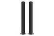 CASANOOV - Casanoov Lot de 2 poteaux en fer CARMO 10x10  cm H.125  cm noir - vignette