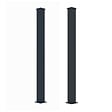 CASANOOV - Casanoov Lot de 2 poteaux EIFEL 10x10 en alu H.166  cm - Gris anthracite - vignette