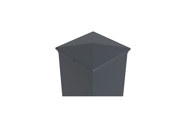 CASANOOV - Casanoov Poteau EIFEL 20x20 en aluminium H.166  cm - Gris anthracite - large