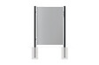 CASANOOV - Casanoov Lot de 2 poteaux en fer DARIO 6x6  cm H.190  cm Noir Mat - vignette