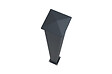 CASANOOV - Casanoov Lot de 4 poteaux EIFEL 10x10 en alu H.166  cm - Gris anthracite - vignette