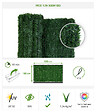 CASANOOV - Casanoov Haie Artificielle 3 m PICO H.180  cm 129 brins - vignette